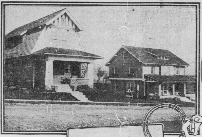 Slaymaker and Kemper Houses, 1910