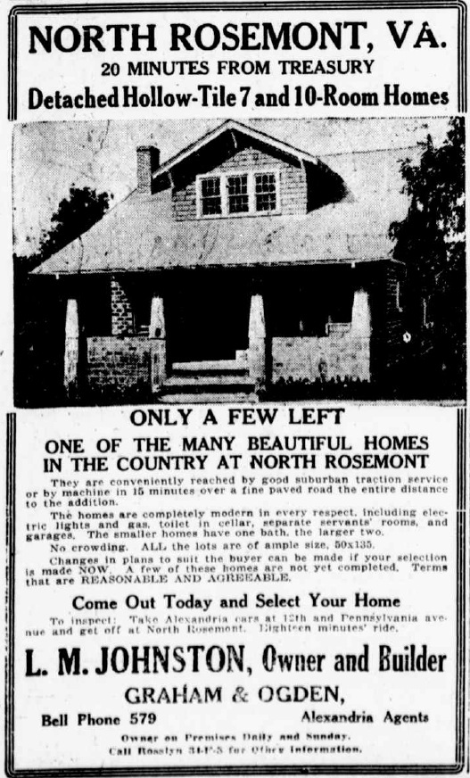 Washington Times Ad - March 20, 1920