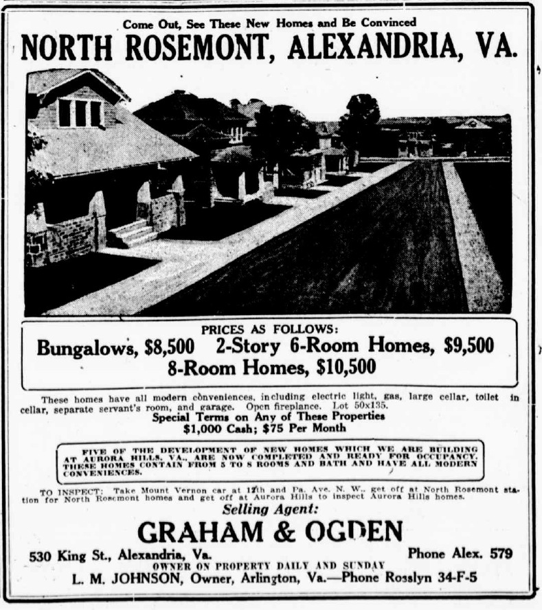 Washington Times Ad - June 5, 1920