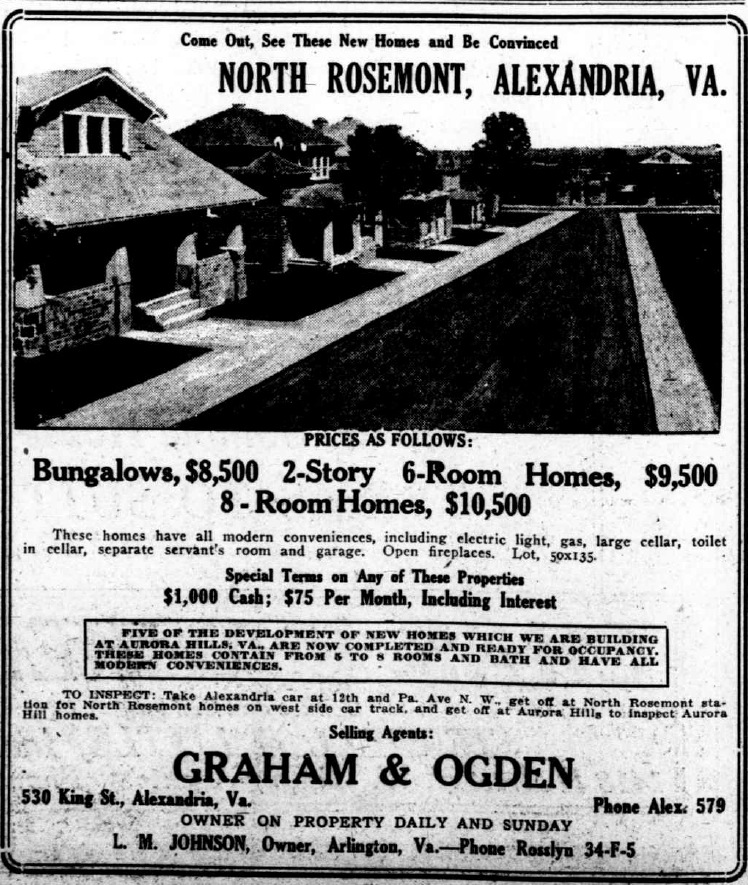 Washington Herald Ad - June 6, 1920