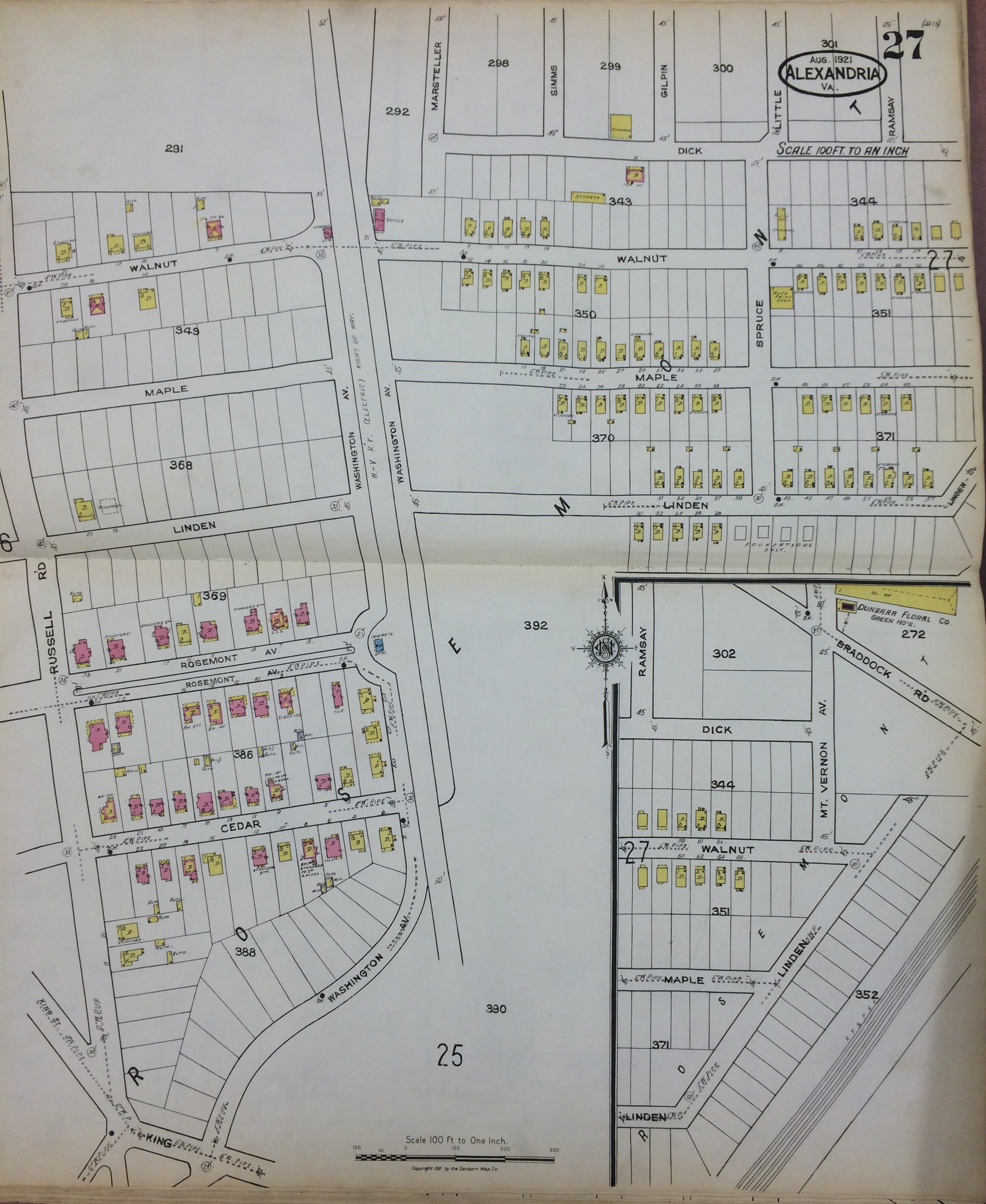 1921 Sanborn Fire Insurance Map 27