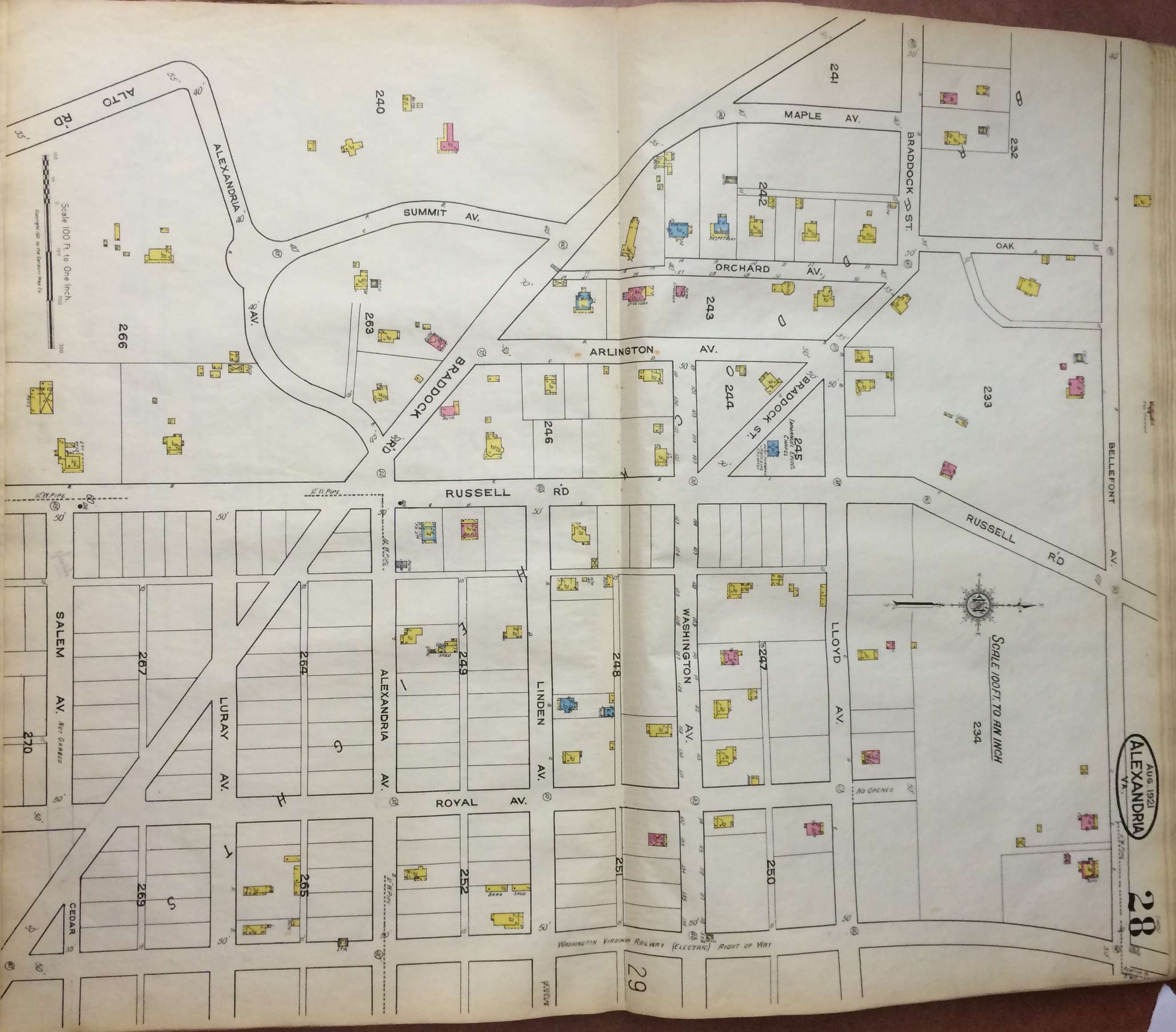 1921 Sanborn Fire Insurance Map 28