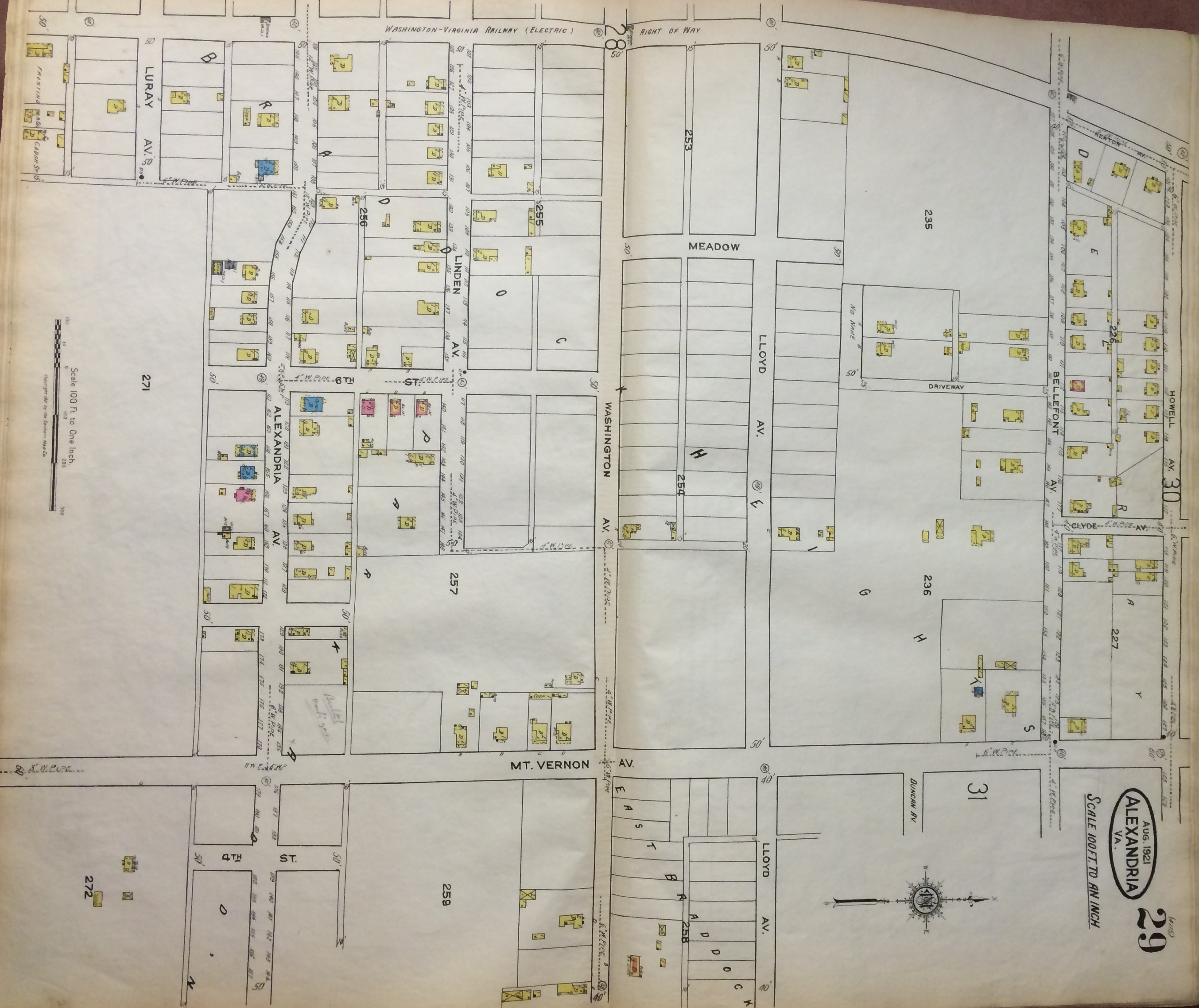 1921 Sanborn Fire Insurance Map 29