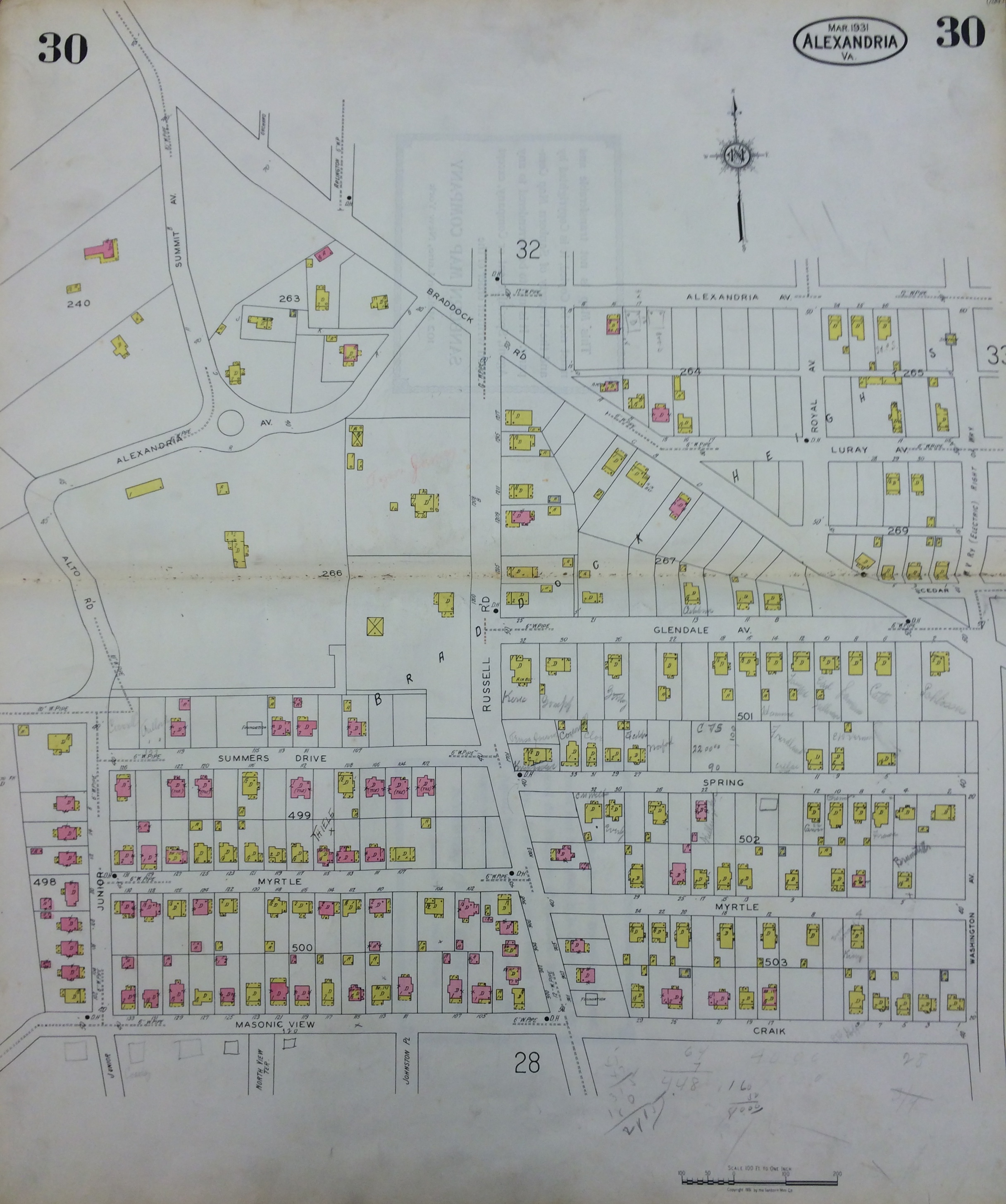 1931 Sanborn Fire Insurance Map 30