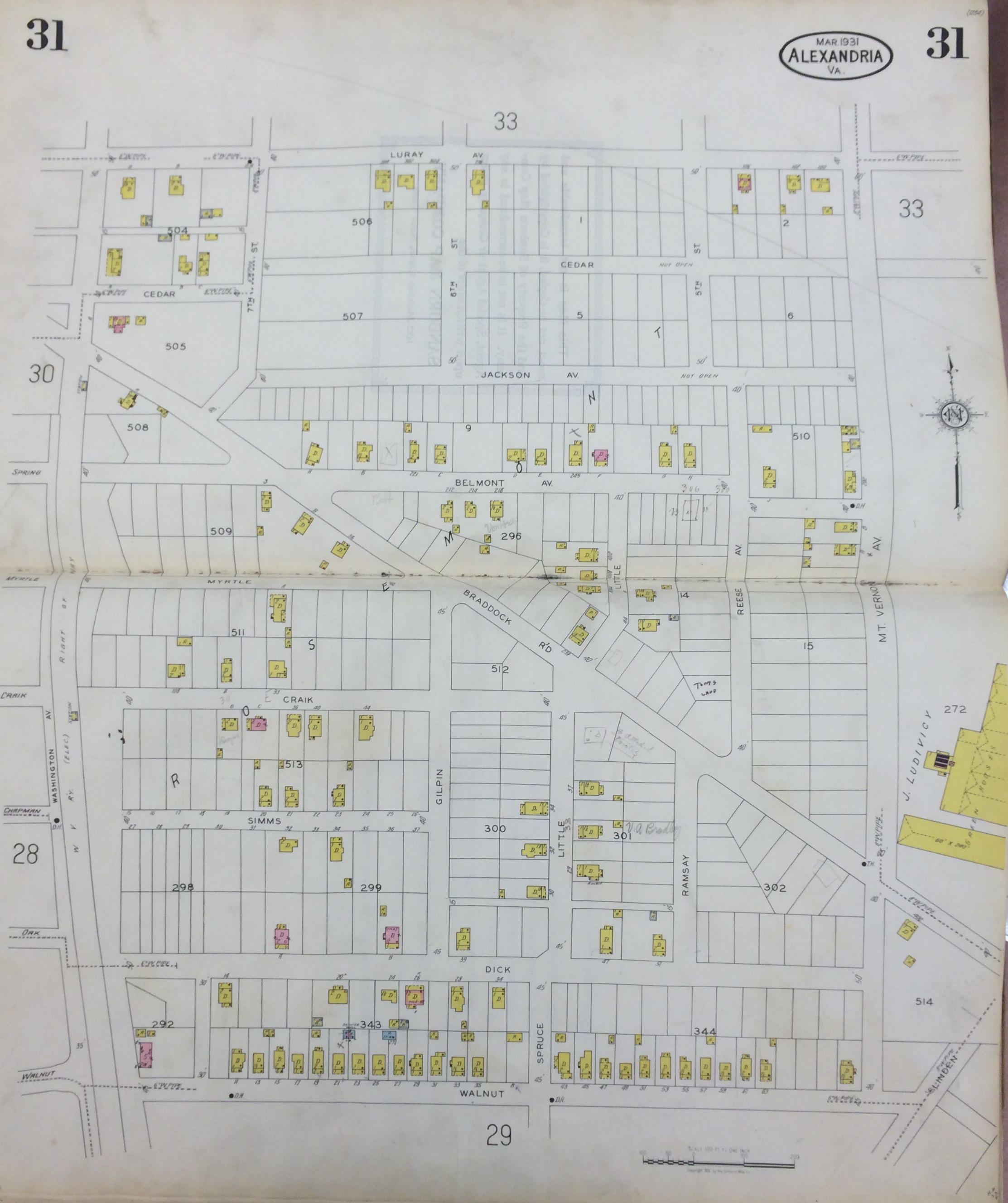 1931 Sanborn Fire Insurance Map 31