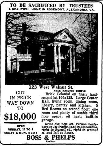 Washington Star Ad - March 23, 1935