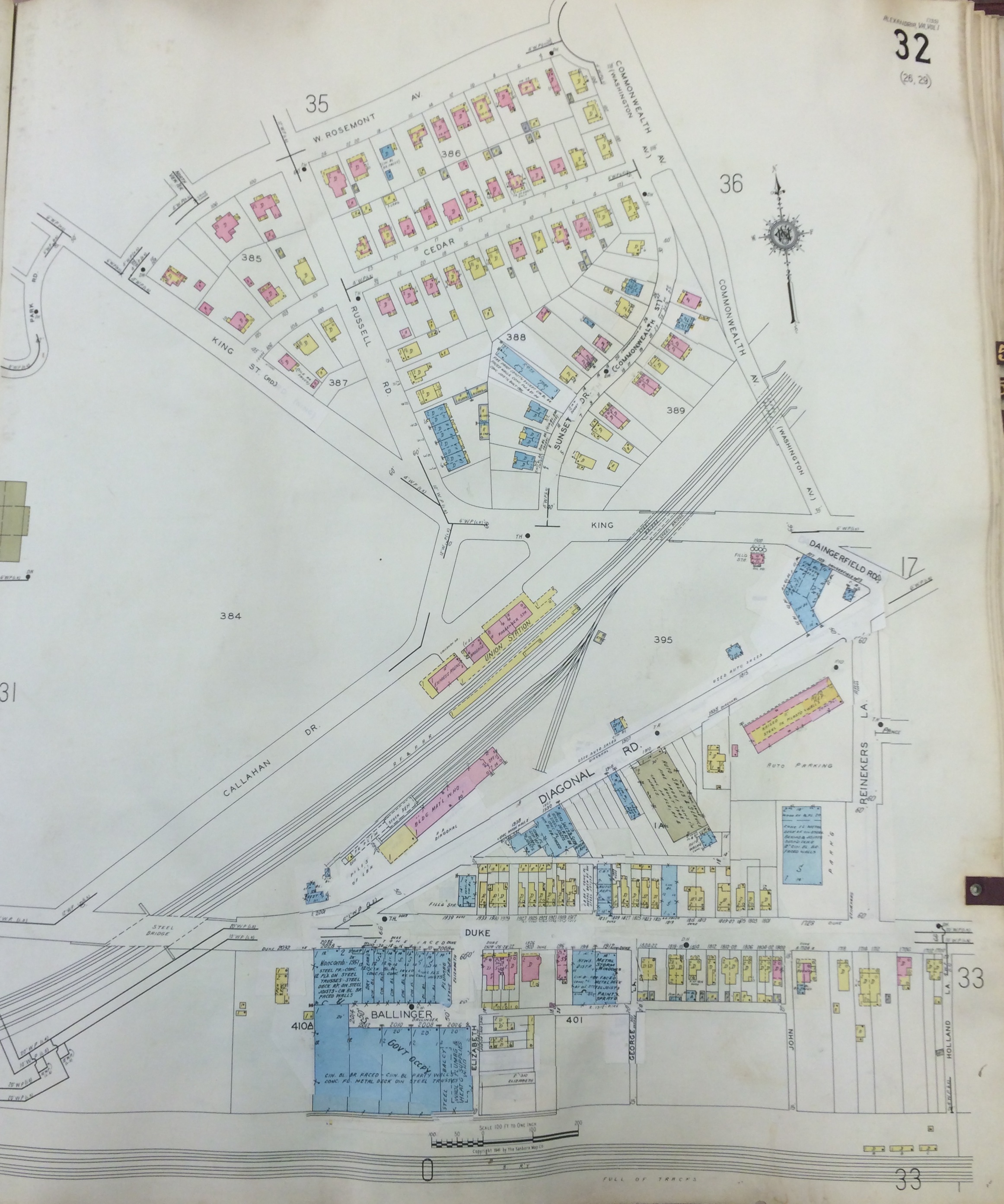 1941 Sanborn Fire Insurance Map 32