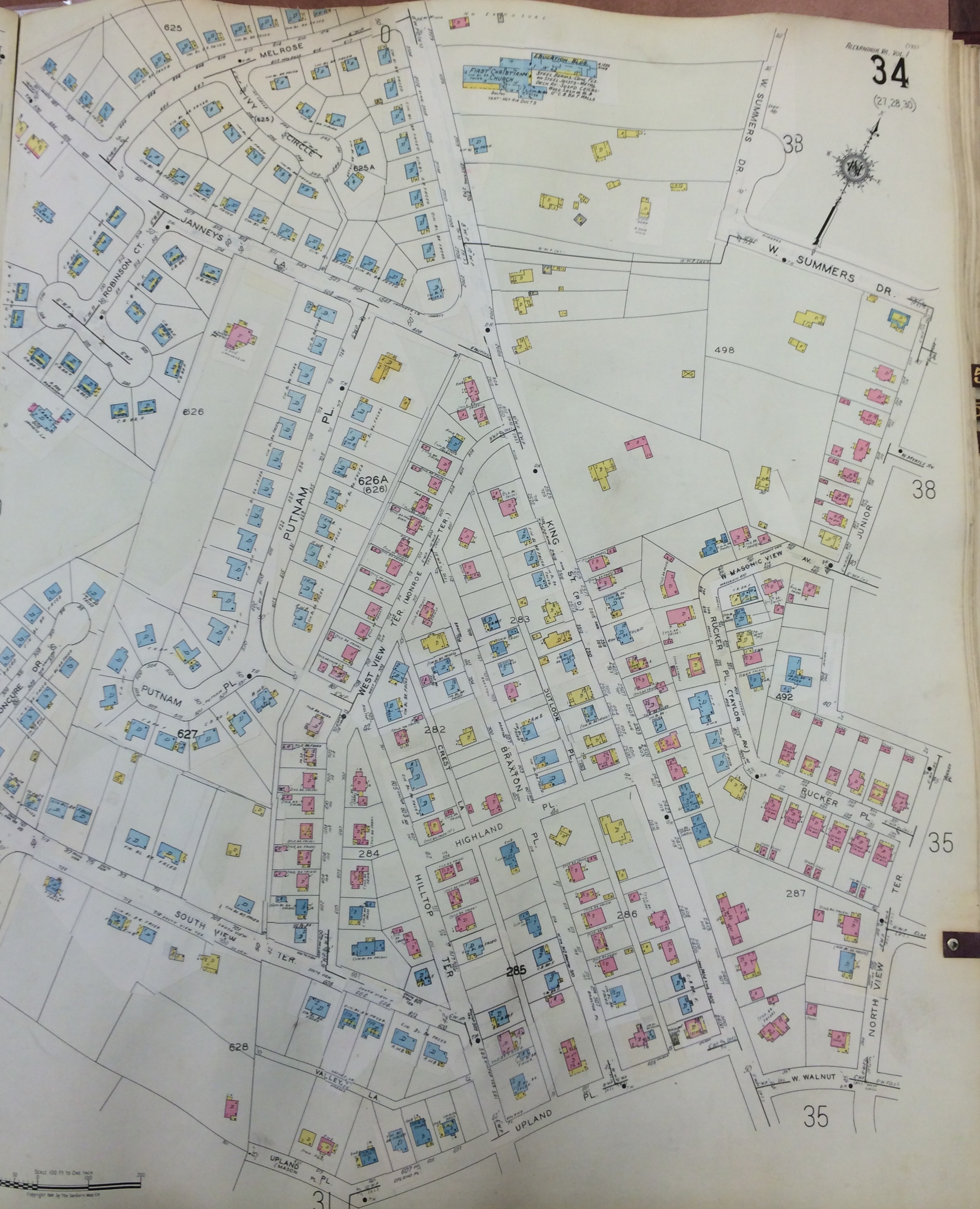 1941 Sanborn Fire Insurance Map 34