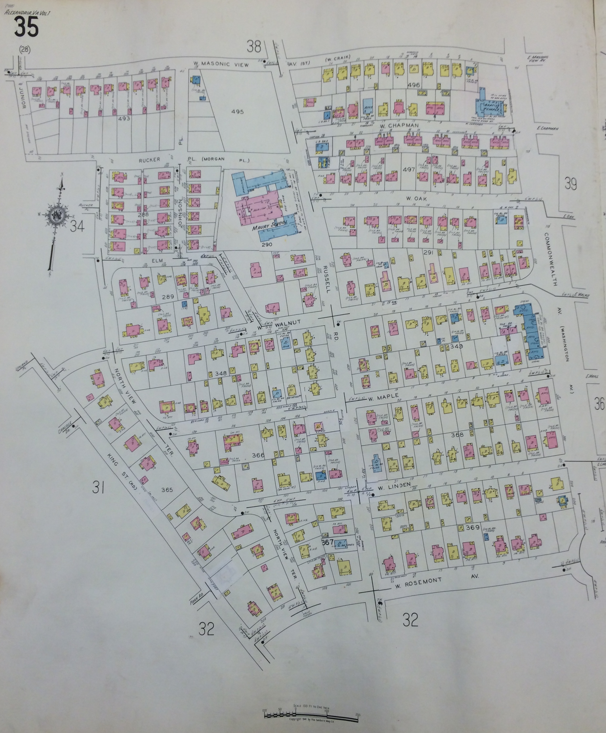 1941 Sanborn Fire Insurance Map 35