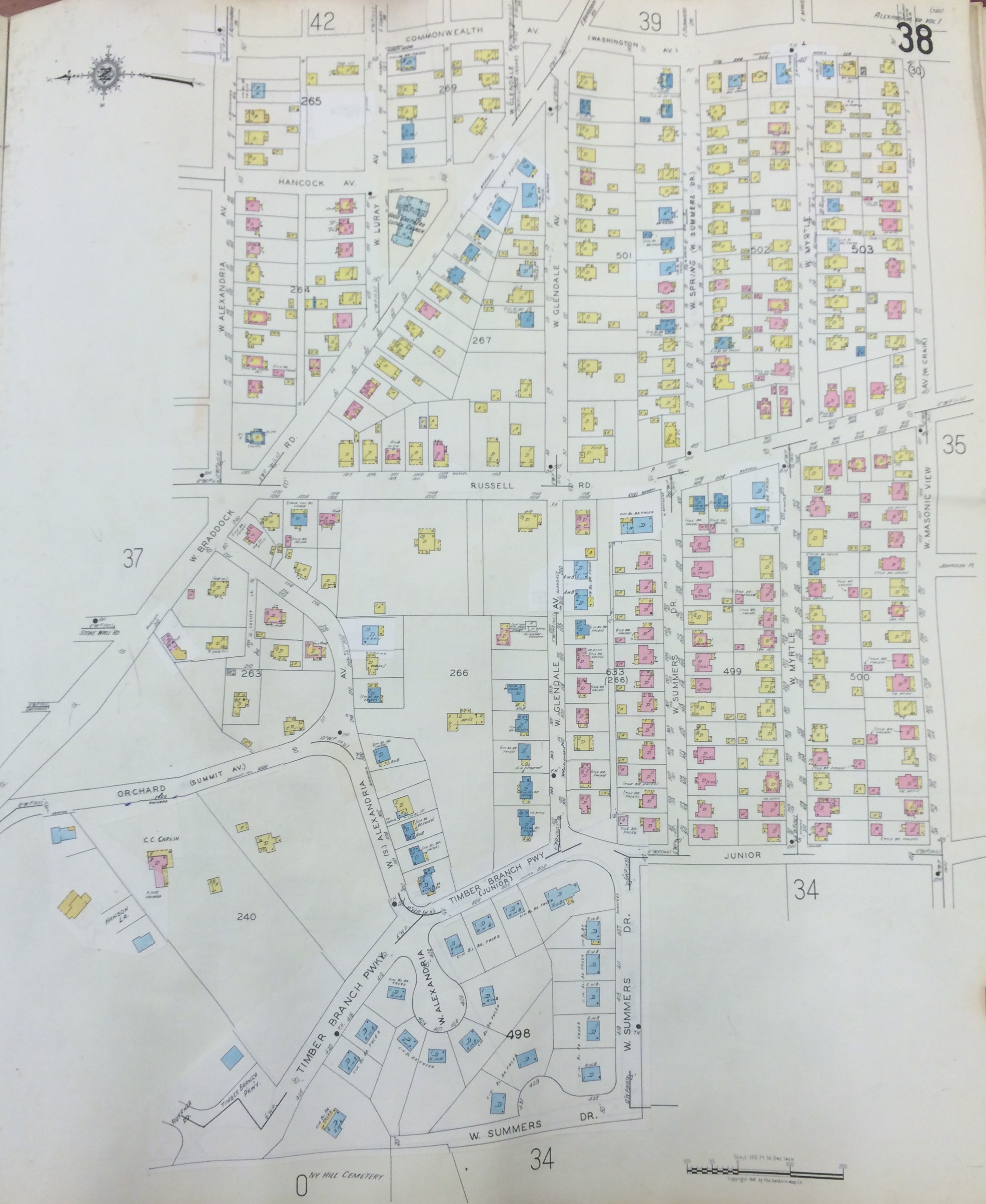 1941 Sanborn Fire Insurance Map 38