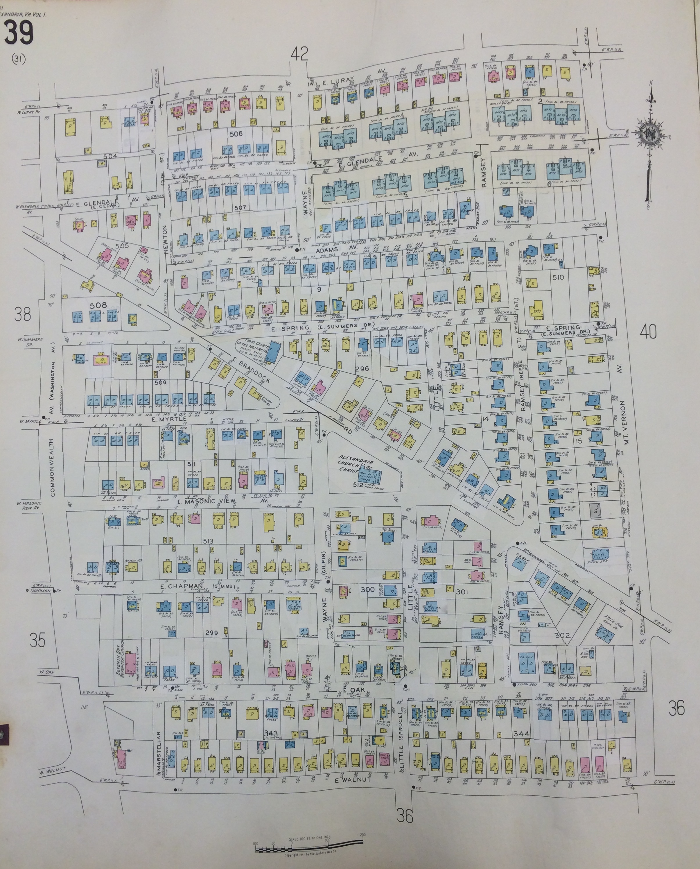 1941 Sanborn Fire Insurance Map 39