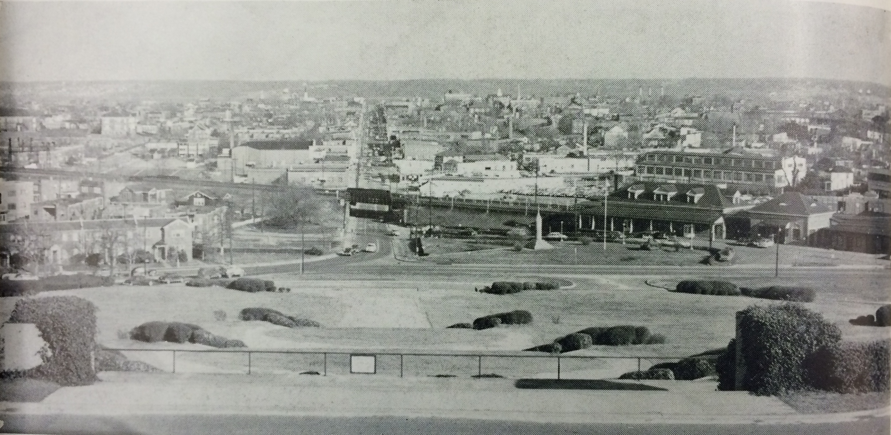 View from the George Washington Masonic Memorial, - 1955 GW High Compass