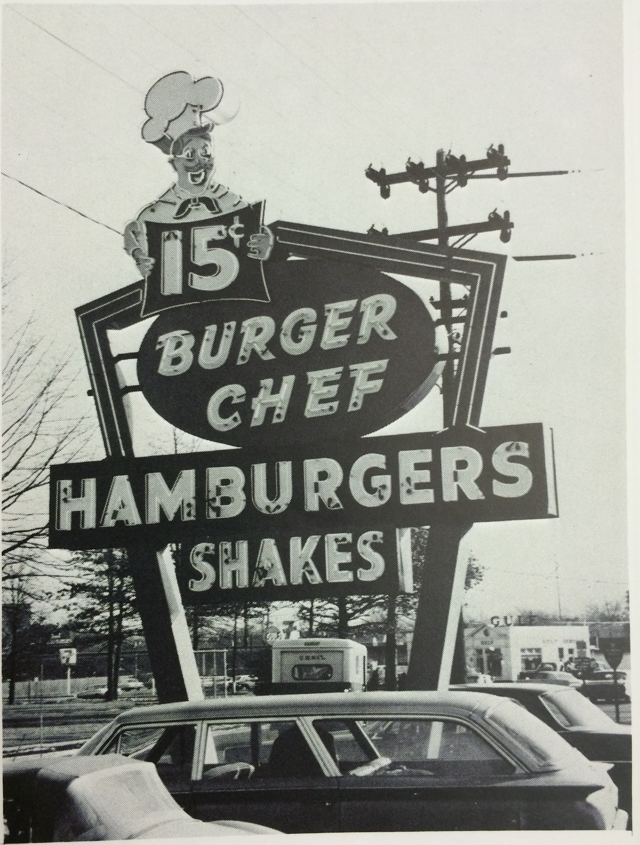 Burger Chef, 706 Mount Vernon Avenue - 1965 GW High Compass