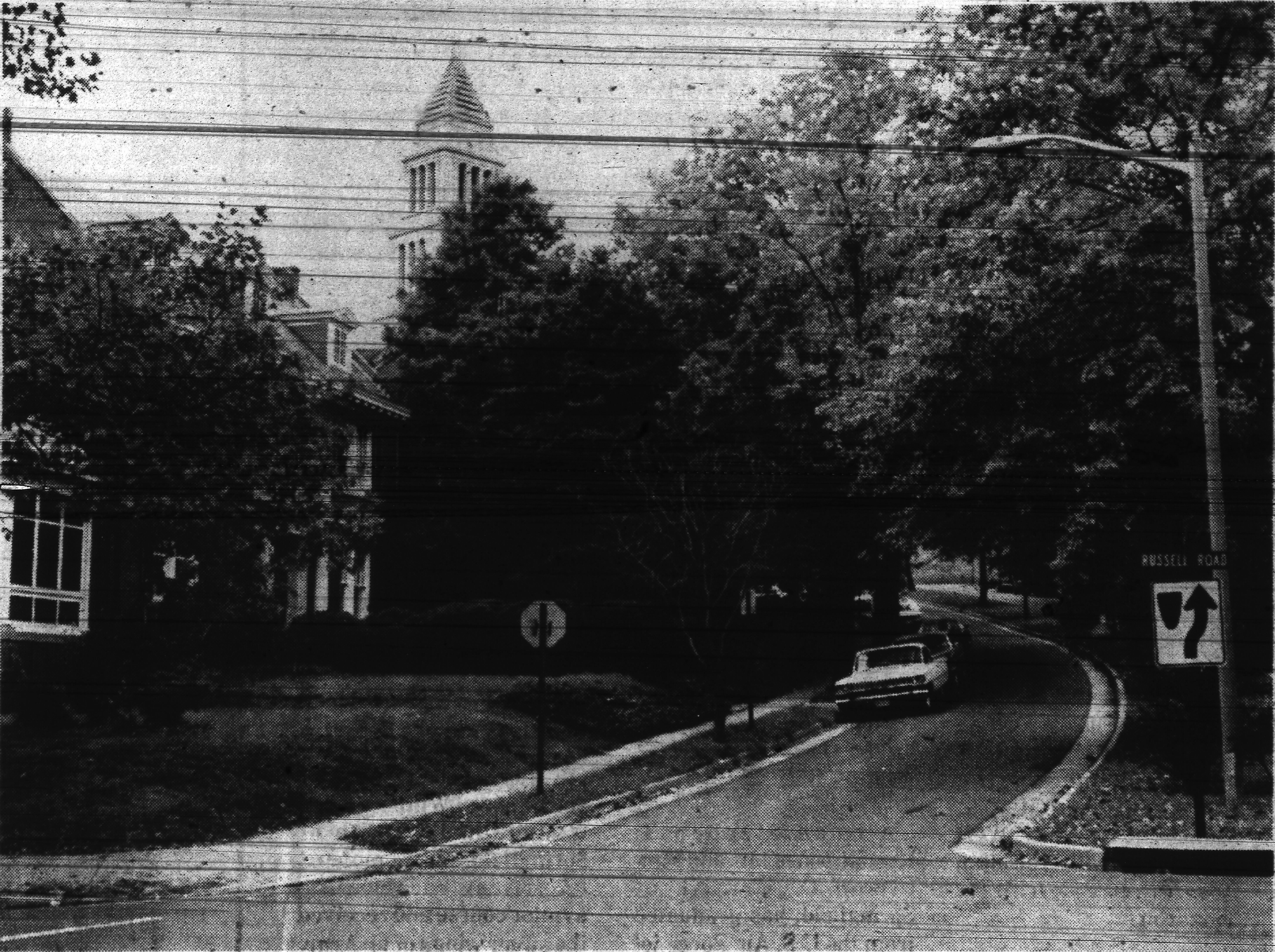 Russell Road and West Rosemont Avenue, 1984