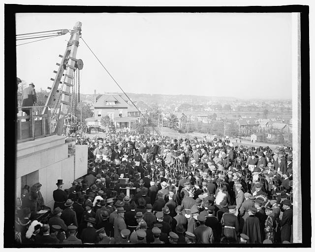 Rosemont and the George Washington Masonic National Memorial's dedication ceremony, 1923