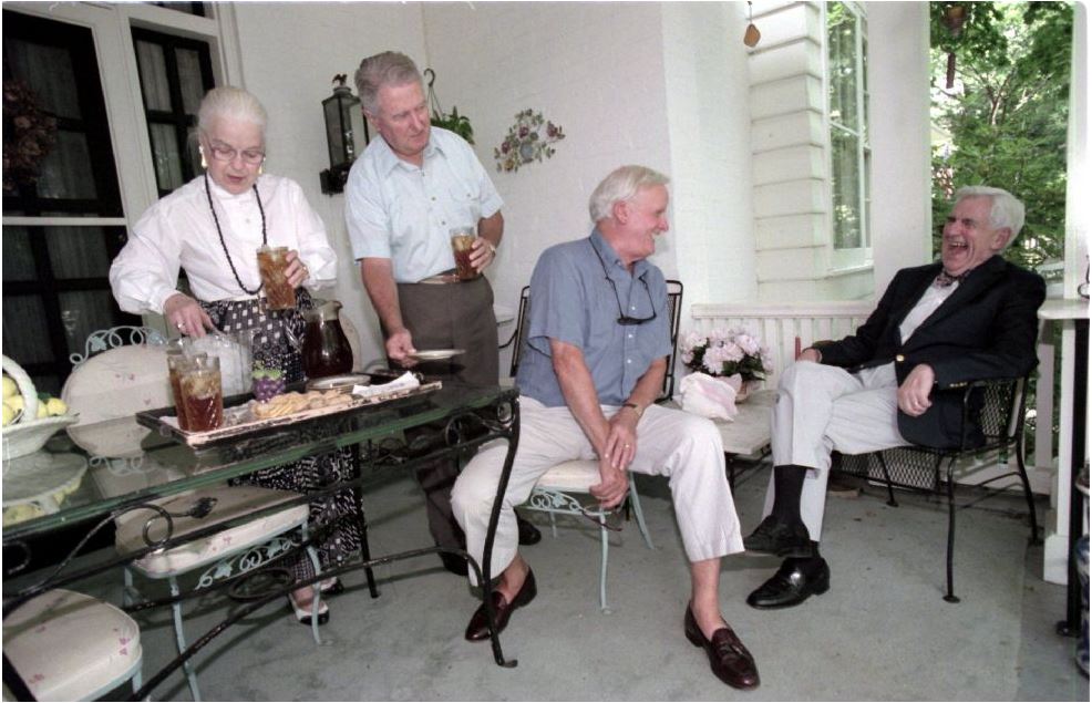 Betty Murphy, Bob Murphy, Owen Malone, and Daniel Fairfax O'Flaherty, 1996