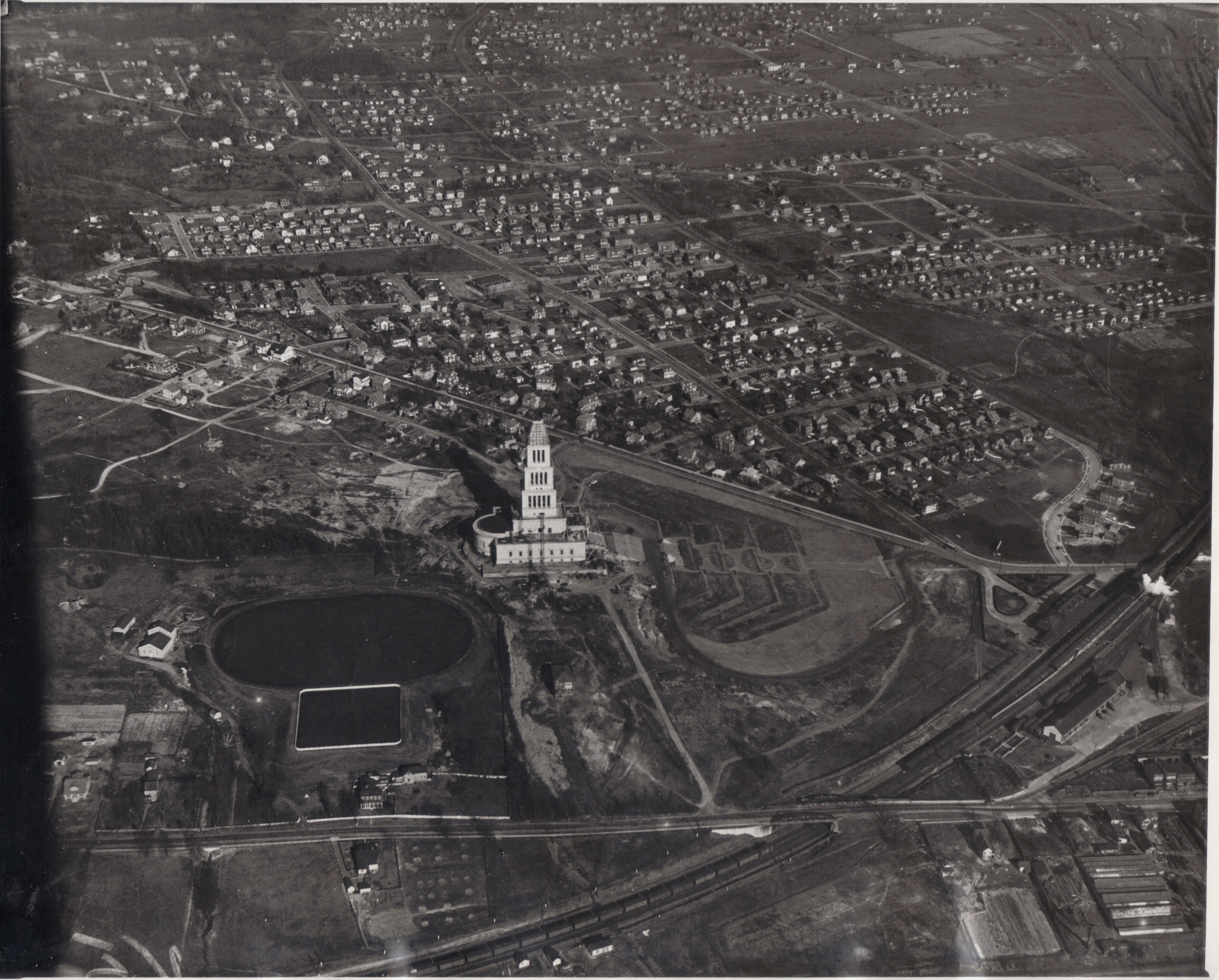 Rosemont - Aerial view, 1930