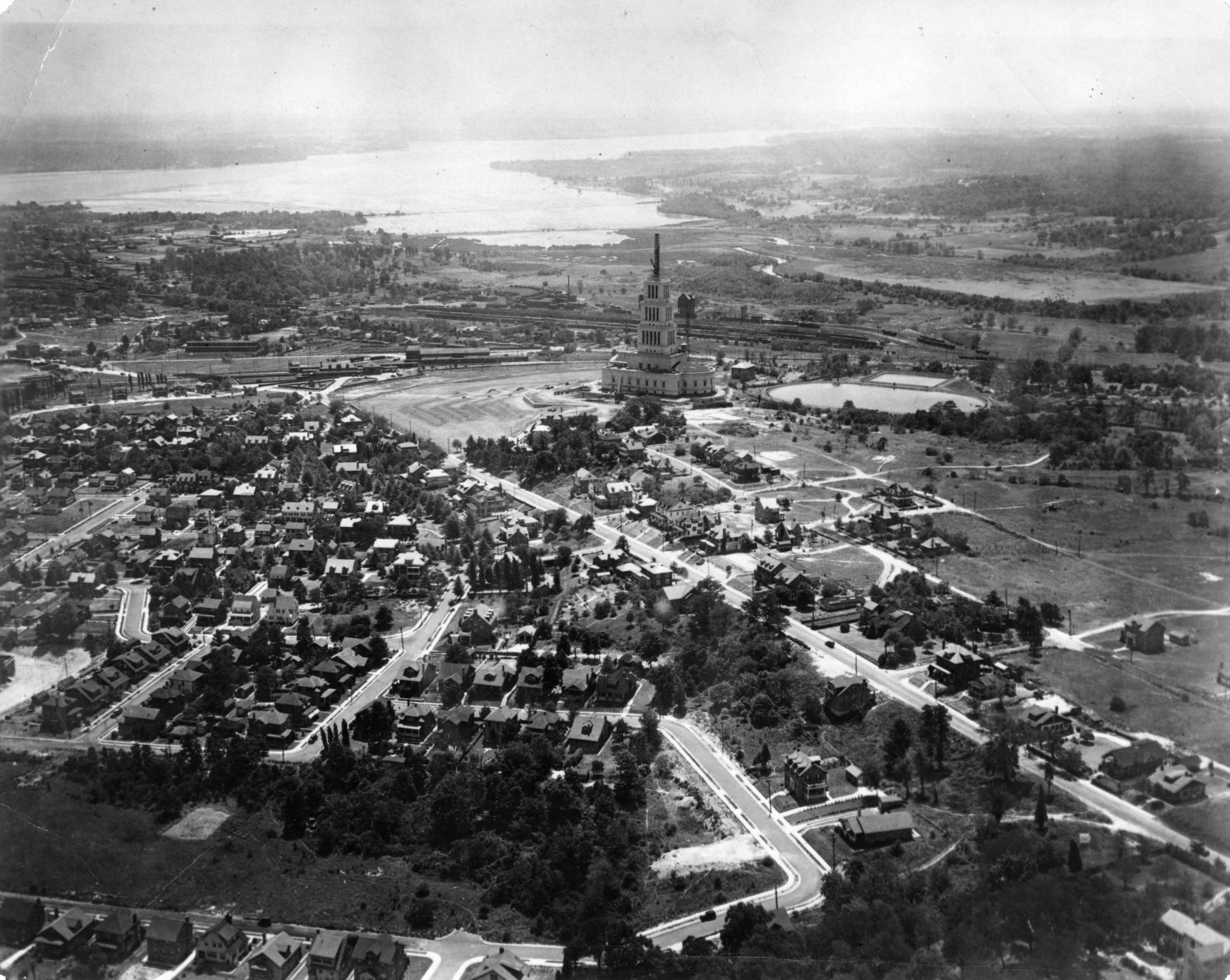 Rosemont and the George Washington Masonic National Memorial, 1930